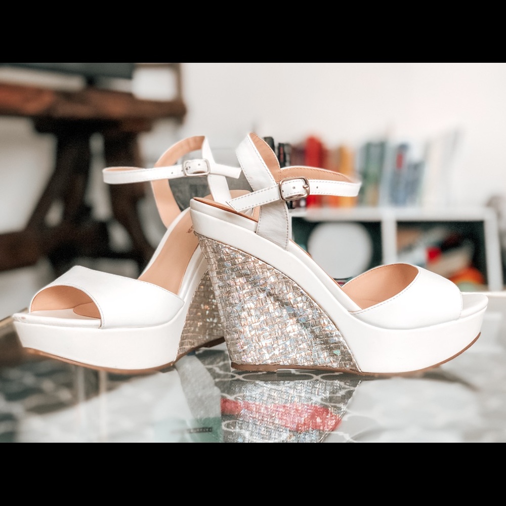 Menbur ‘Cordobilla’ Bridal Wedges